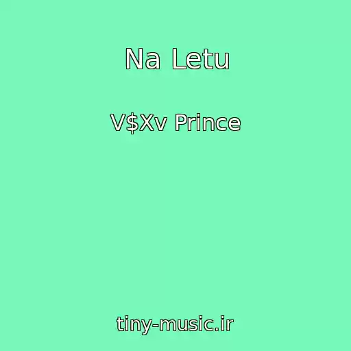 کاور آهنگ Na Letu از V$Xv Prince