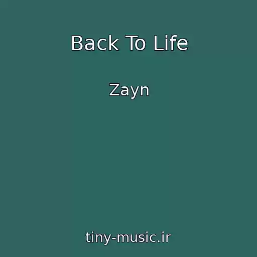 کاور آهنگ Back To Life از Zayn