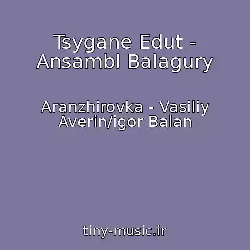 کاور آهنگ Tsygane Edut - Ansambl Balagury از Aranzhirovka - Vasiliy Averin/igor Balan