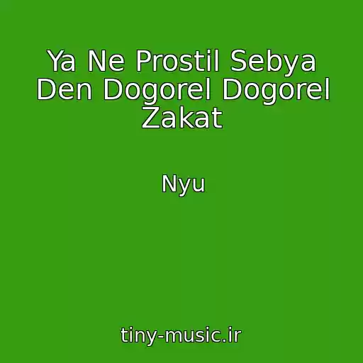 کاور آهنگ Ya Ne Prostil Sebya Den Dogorel Dogorel Zakat از Nyu
