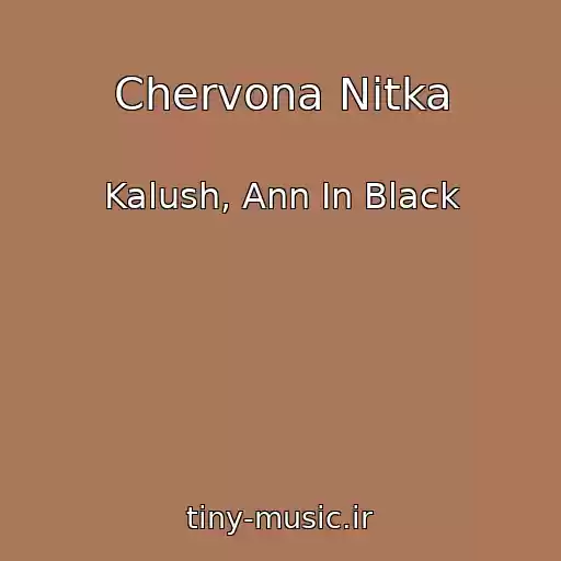 کاور آهنگ Chervona Nitka از Kalush, Ann In Black