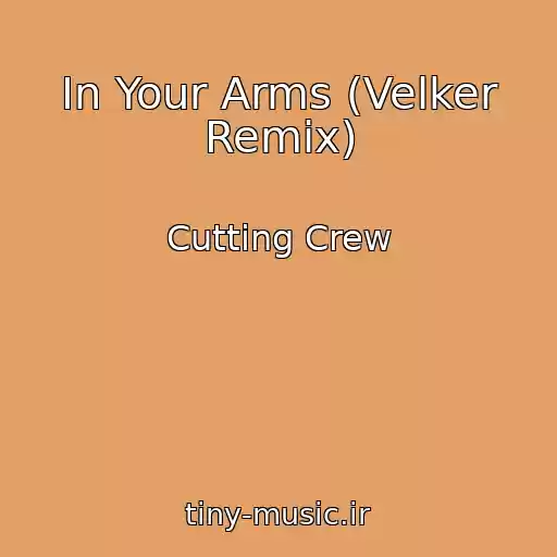 کاور آهنگ In Your Arms (Velker Remix) از Cutting Crew