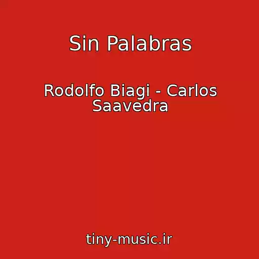 کاور آهنگ Sin Palabras از Rodolfo Biagi - Carlos Saavedra