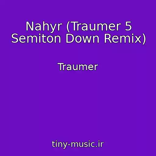 کاور آهنگ Nahyr (Traumer 5 Semiton Down Remix) از Traumer