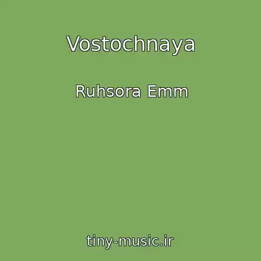 کاور آهنگ Vostochnaya از Ruhsora Emm