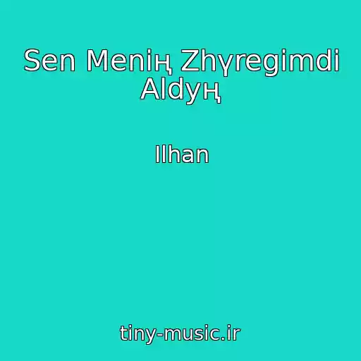 کاور آهنگ Sen Menің Zhүregіmdі Aldyң از Ilhan