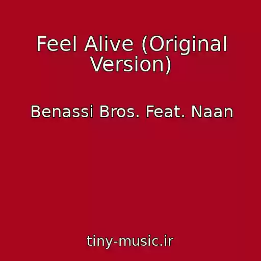 کاور آهنگ Feel Alive (Original Version) از Benassi Bros. Feat. Naan