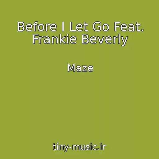 کاور آهنگ Before I Let Go Feat. Frankie Beverly از Maze