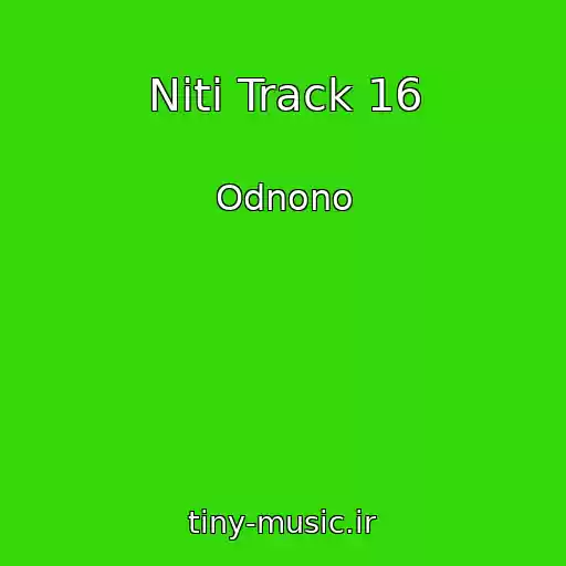 کاور آهنگ Niti Track 16 از Odnono