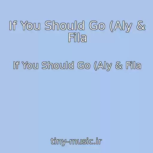 کاور آهنگ If You Should Go (Aly & Fila از If You Should Go (Aly & Fila