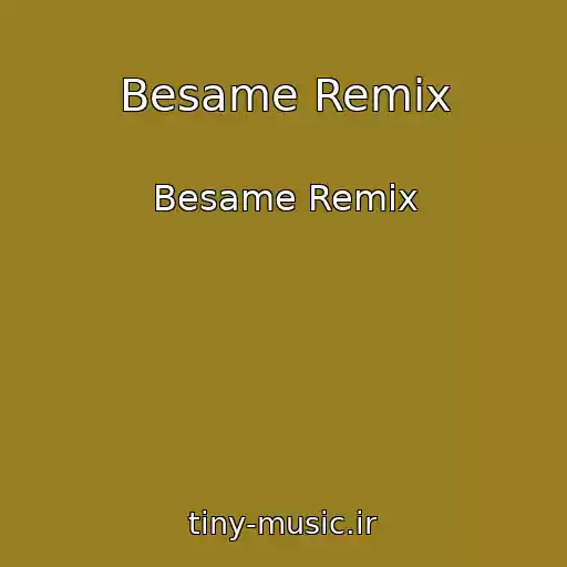 کاور آهنگ Besame Remix از Besame Remix