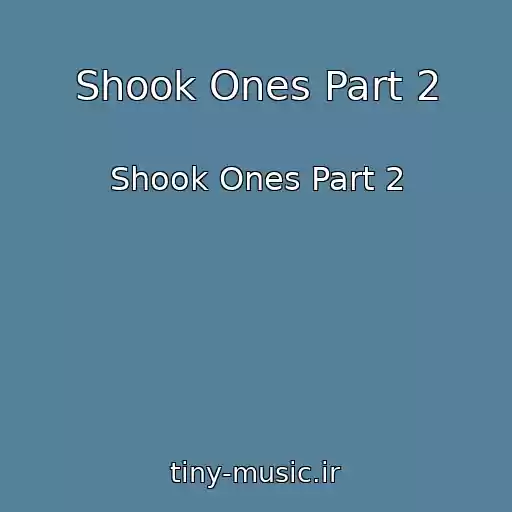 کاور آهنگ Shook Ones Part 2 از Shook Ones Part 2