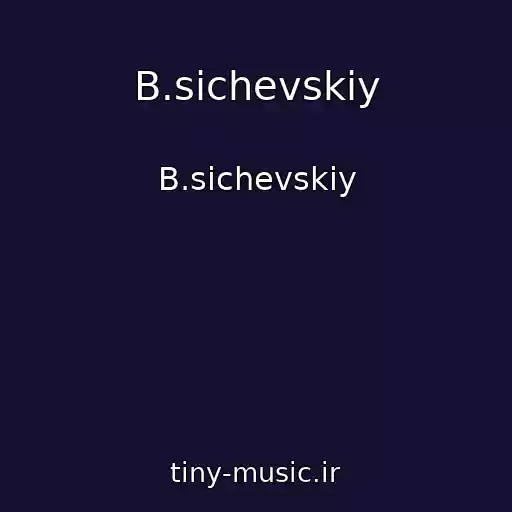 کاور آهنگ B.sichevskiy از B.sichevskiy