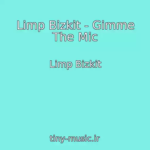 کاور آهنگ Limp Bizkit - Gimme The Mic از Limp Bizkit