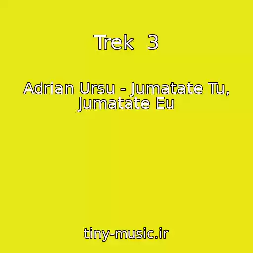 کاور آهنگ Trek  3 از Adrian Ursu - Jumatate Tu, Jumatate Eu
