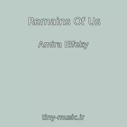 کاور آهنگ Remains Of Us از Amira Elfeky