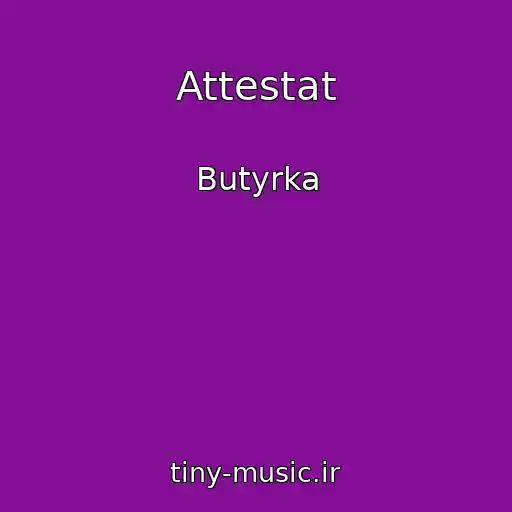 کاور آهنگ Attestat از Butyrka