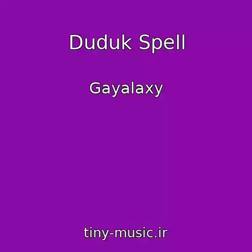 کاور آهنگ Duduk Spell از Gayalaxy