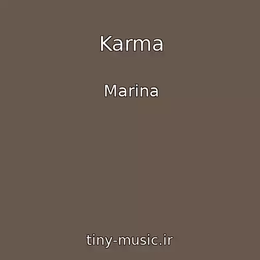 کاور آهنگ Karma از Marina