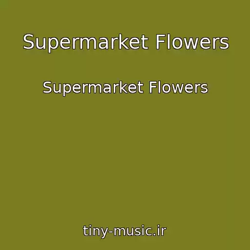 کاور آهنگ Supermarket Flowers از Supermarket Flowers