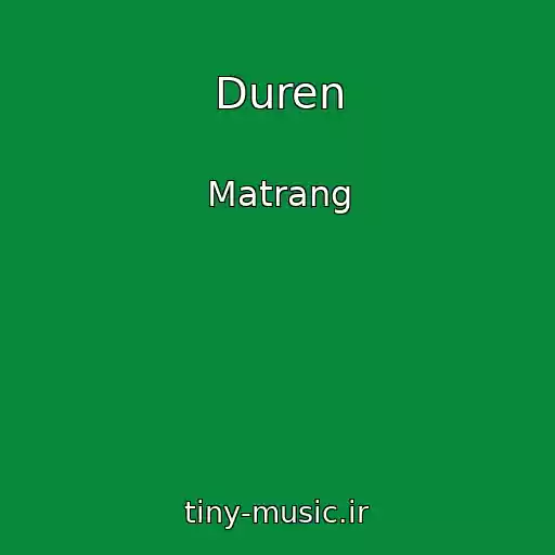 کاور آهنگ Duren از Matrang