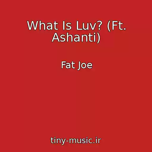 کاور آهنگ What Is Luv? (Ft. Ashanti) از Fat Joe