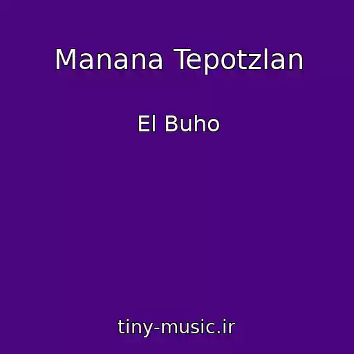 کاور آهنگ Manana Tepotzlan از El Buho
