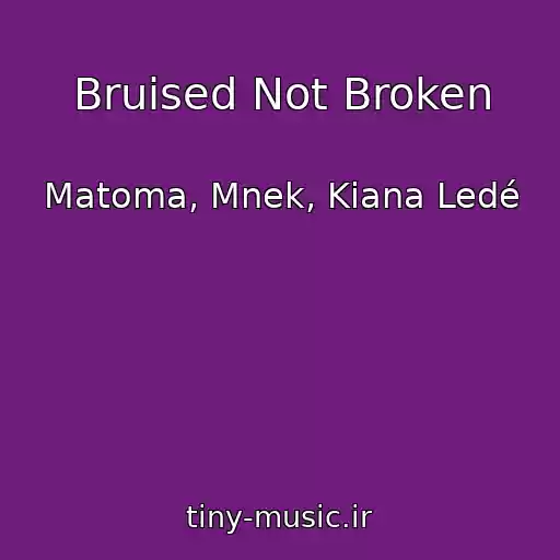 کاور آهنگ Bruised Not Broken از Matoma, Mnek, Kiana Ledé