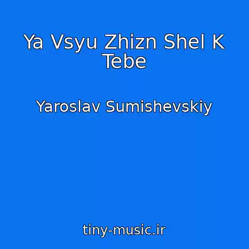 کاور آهنگ Ya Vsyu Zhizn Shel K Tebe از Yaroslav Sumishevskiy