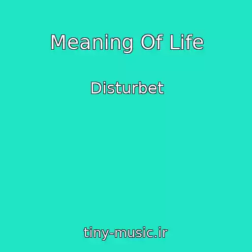 کاور آهنگ Meaning Of Life از Disturbet