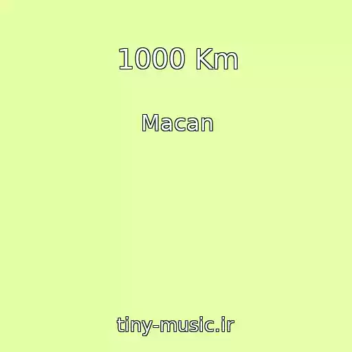کاور آهنگ 1000 Km از Macan