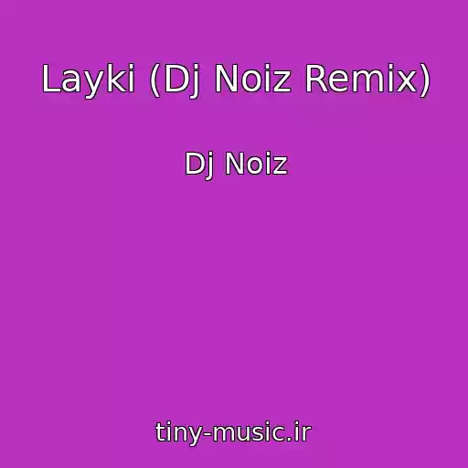 کاور آهنگ Layki (Dj Noiz Remix) از Dj Noiz