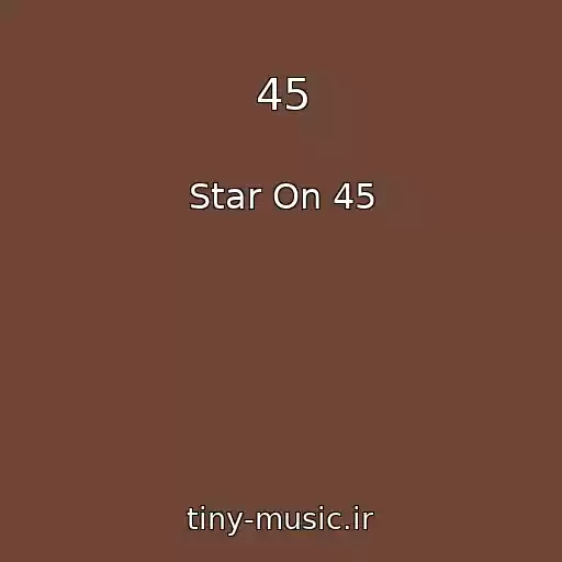 کاور آهنگ 45 از Star On 45