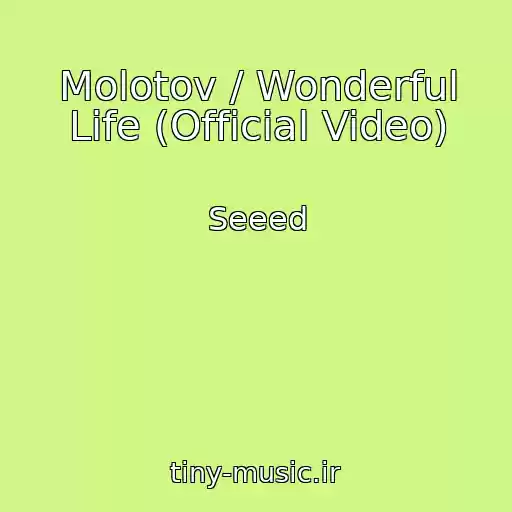 کاور آهنگ Molotov / Wonderful Life (Official Video) از Seeed