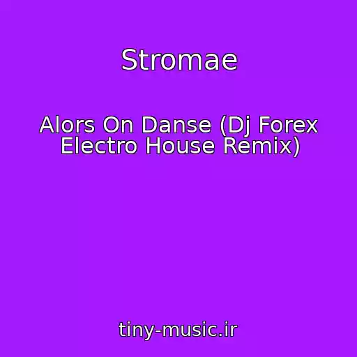 کاور آهنگ Stromae از Alors On Danse (Dj Forex Electro House Remix)