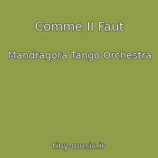 کاور آهنگ Comme Il Faut از Mandragora Tango Orchestra