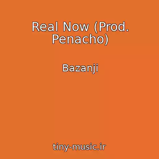 کاور آهنگ Real Now (Prod. Penacho) از Bazanji