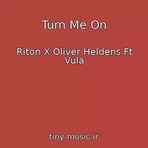 کاور آهنگ Turn Me On از Riton X Oliver Heldens Ft Vula
