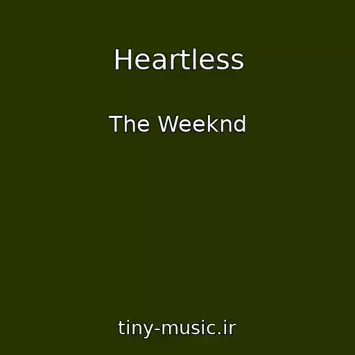 کاور آهنگ Heartless از The Weeknd