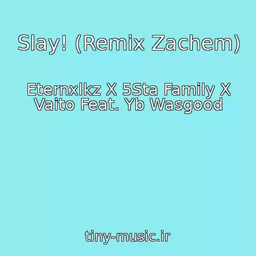 کاور آهنگ Slay! (Remix Zachem) از Eternxlkz X 5Sta Family X Vaito Feat. Yb Wasgood