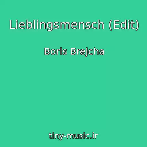 کاور آهنگ Lieblingsmensch (Edit) از Boris Brejcha