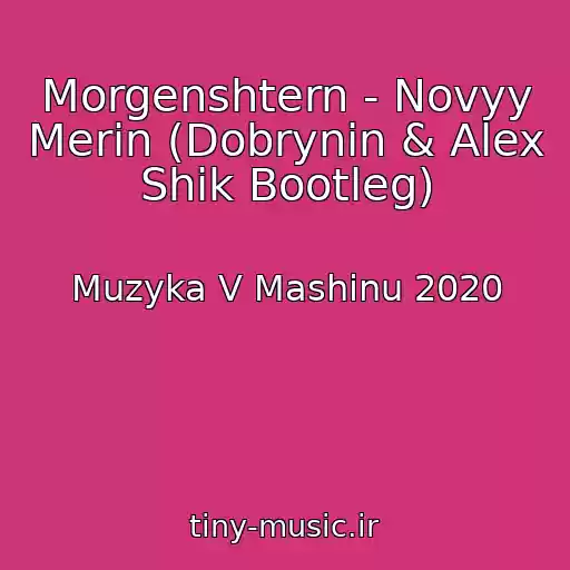 کاور آهنگ Morgenshtern - Novyy Merin (Dobrynin & Alex Shik Bootleg) از Muzyka V Mashinu 2020