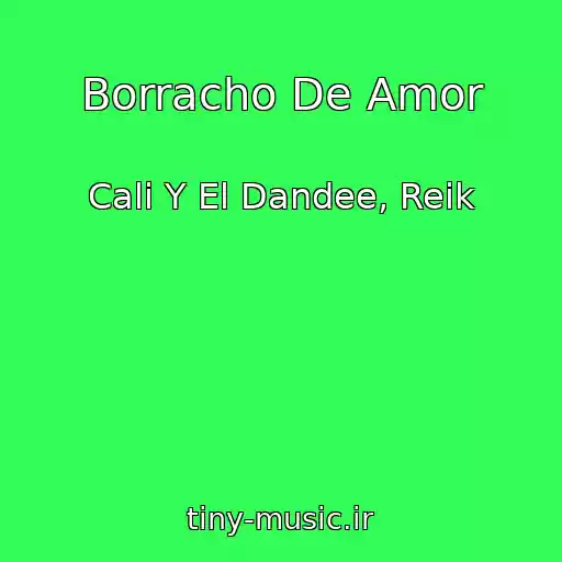کاور آهنگ Borracho De Amor از Cali Y El Dandee, Reik