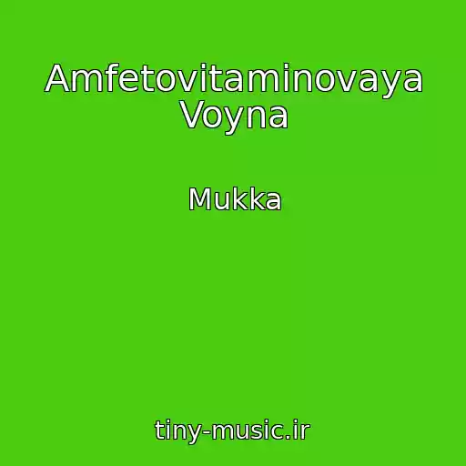کاور آهنگ Amfetovitaminovaya Voyna از Mukka