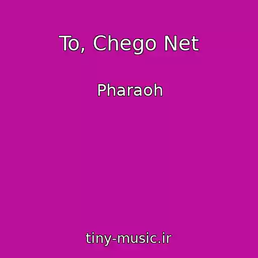 کاور آهنگ To, Chego Net از Pharaoh