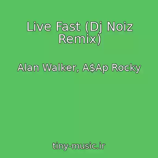 کاور آهنگ Live Fast (Dj Noiz Remix) از Alan Walker, A$Ap Rocky
