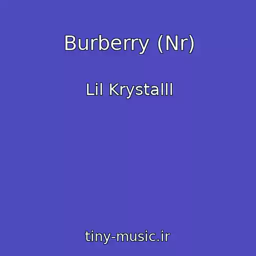 کاور آهنگ Burberry (Nr) از Lil Krystalll
