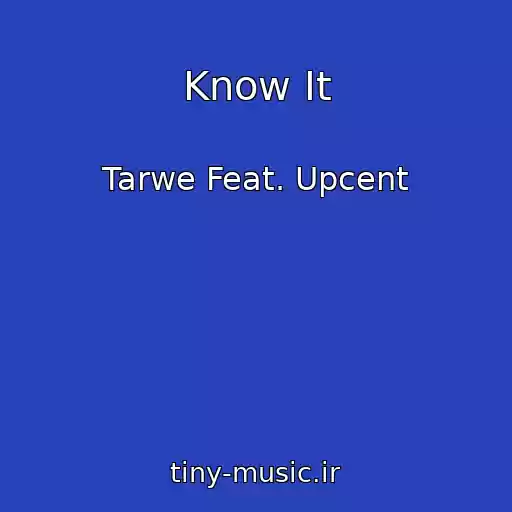 کاور آهنگ Know It از Tarwe Feat. Upcent