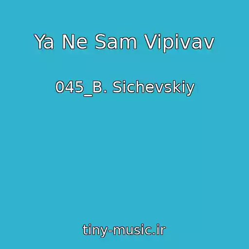 کاور آهنگ Ya Ne Sam Vipivav از 045_B. Sichevskiy