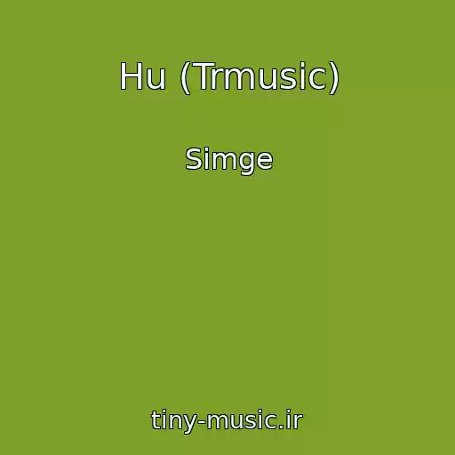کاور آهنگ Hu (Trmusic) از Simge